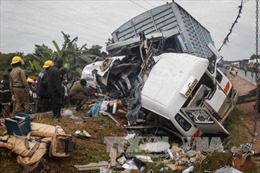 Tai nạn đường bộ nghiêm trọng tại Uganda, 31 người thương vong 